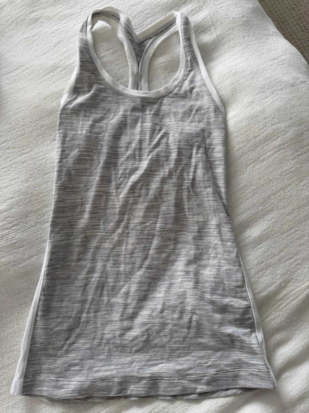 lululemon athletica Grey Space-Dye Racerback Tank